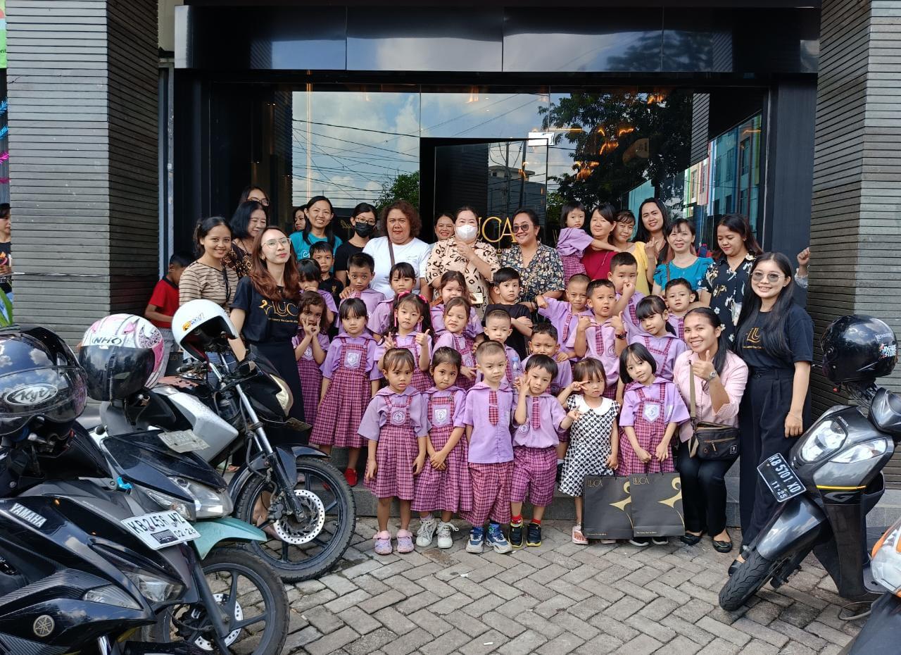 Kunjungan ke Ice Cream LUCA tahun ajaran 2022-2023